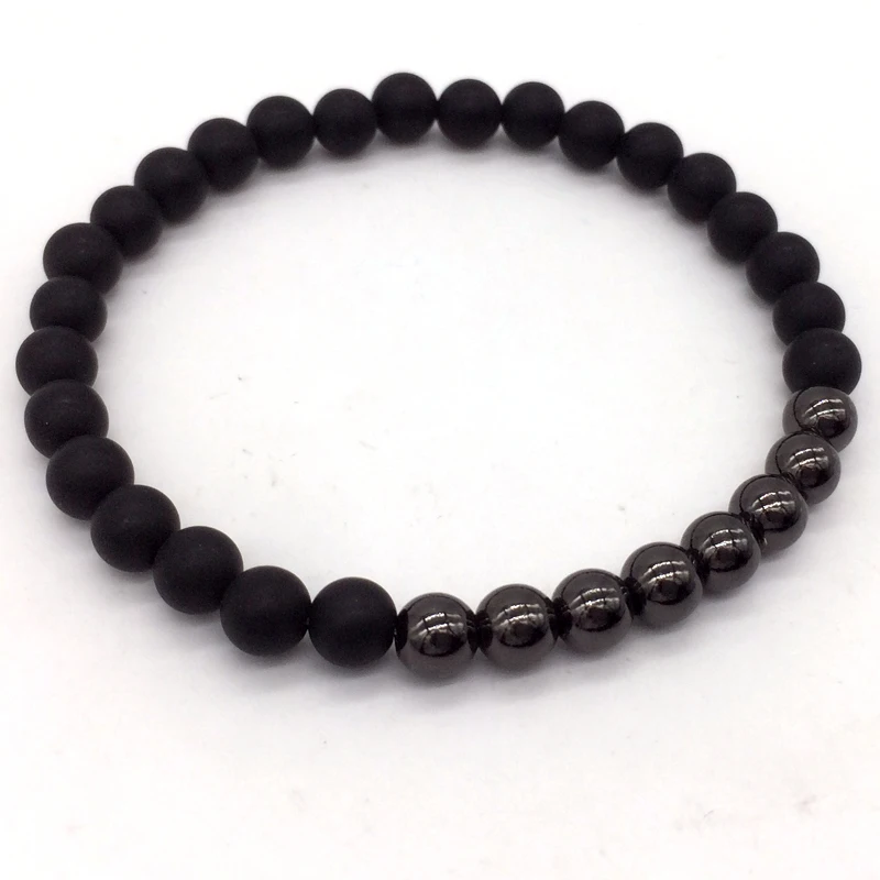 

Men Bead Bracelet 2019 New Fashion Classic Bracelet Men Stone Beaded Charm Bracelet For Men Jewelry Gift