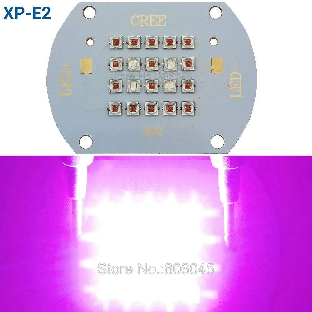 Cree XLamp XPE2 XP E2 60 Вт 20 светодиодов мультичип лампа красный 16 шт. + синий 4 смешанные