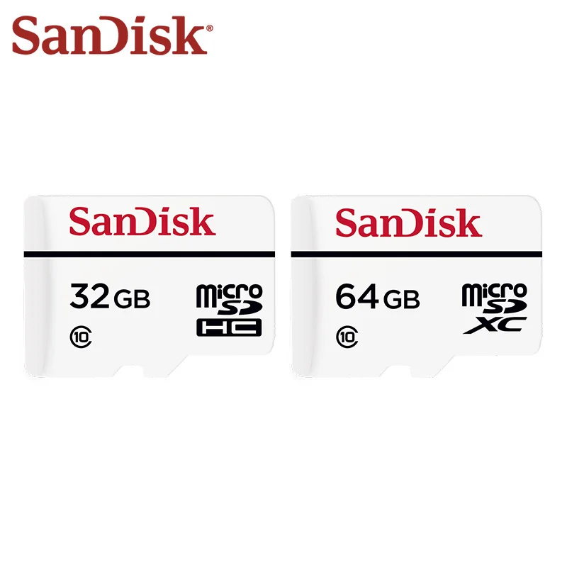 Original SanDisk High Endurance Video Monitoring MicroSD Card Class 10 32G 64G TF Card Memory Card Car DVR Micro SD Card Original SanDisk High Endurance Video Monitoring MicroSD Card Class 10 32G 64G TF Card Memory Card Car DVR Micro SD Card