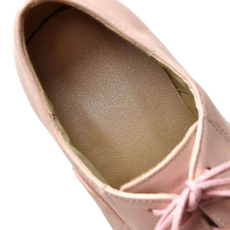 Женские туфли оксфорды на шнуровке большие размеры 33 43|oxford shoes|oxford shoes womenwomen oxford |