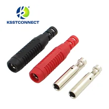 BP431 4 мм встроенный разъем типа "банан" для подключения к припою самостоятельная сборка удлинитель свинцовый разъем