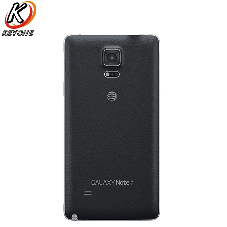 Оригинал AT & T версия Samsung Galaxy Note 4 n910a LTE мобильный телефон 5 7 дюймов 3 ГБ Оперативная