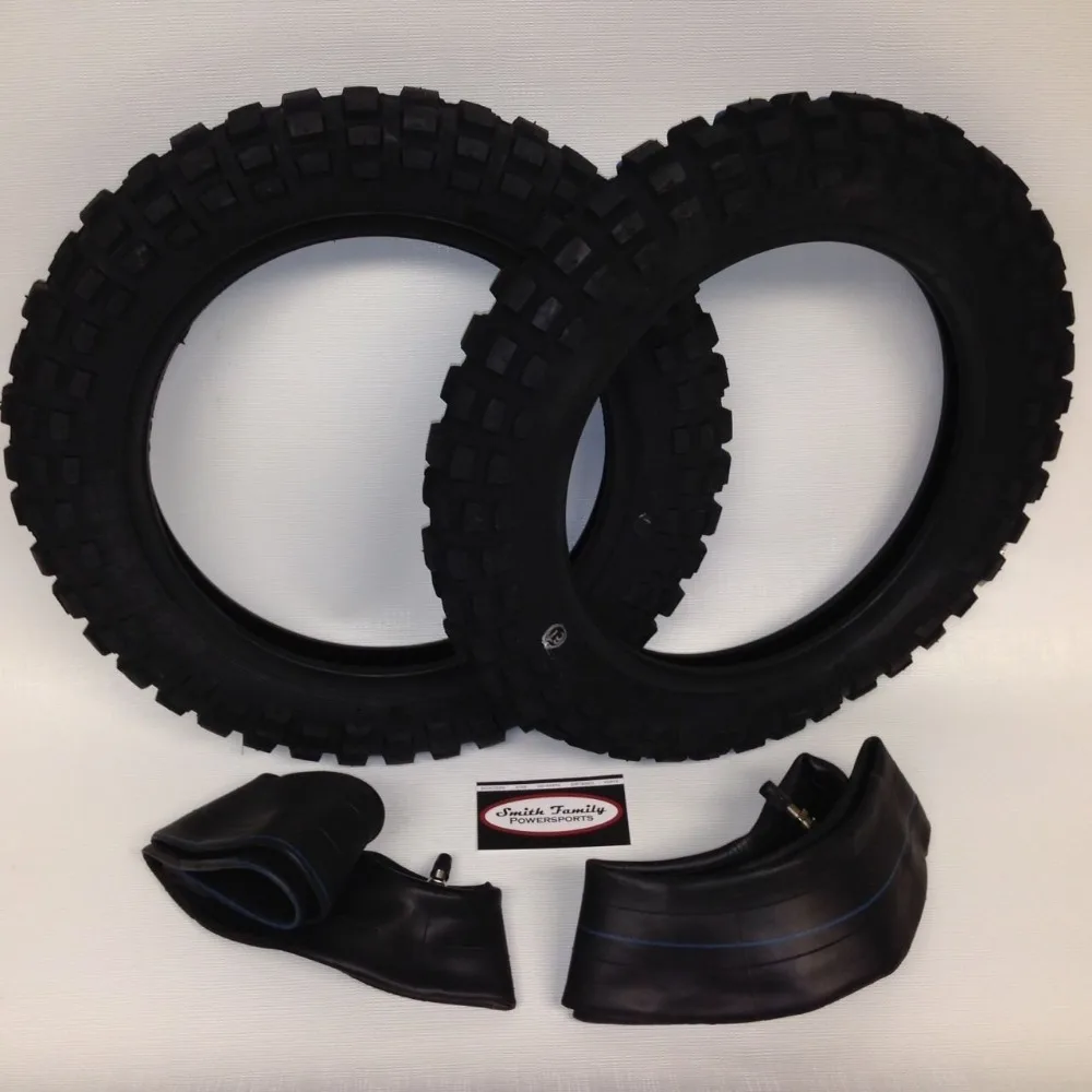 

CRF50 Pit Bike Tire Pair with Tubes 2.50-10 XR50 CRF 50 Tires Set