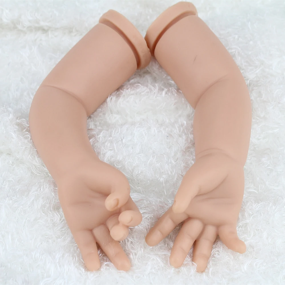 NPKDOLL силиконовая кукла Reborn Bebe пустые наборы кукол сделай сам 22 дюйма Реалистичная