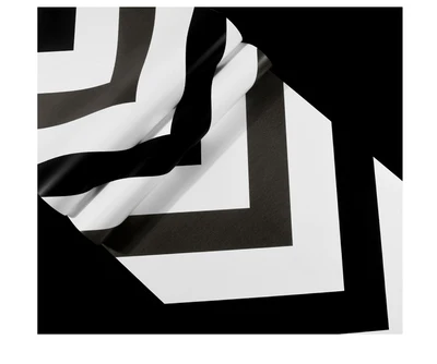 Современная розовая настенная бумага современный геометрический узор Чистая бумага настенная бумага для гостиной спальни теплый домашний декор креативная художественная настенная бумага s - Цвет: Black