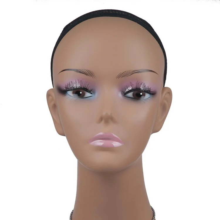 Женский манекен из ПВХ голова бюст для парик ювелирные изделия и шляпа дисплей M-0058
