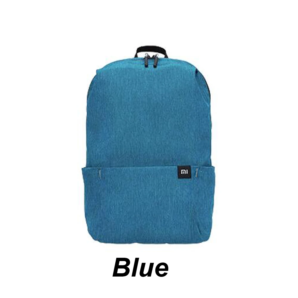 Xiaomi Mi рюкзак 10L сумка 10 видов цветов 165 г городской Досуг Спортивный нагрудный пакет сумки для мужчин и женщин маленький размер плеча Unise - Цвет: Небесно-голубой
