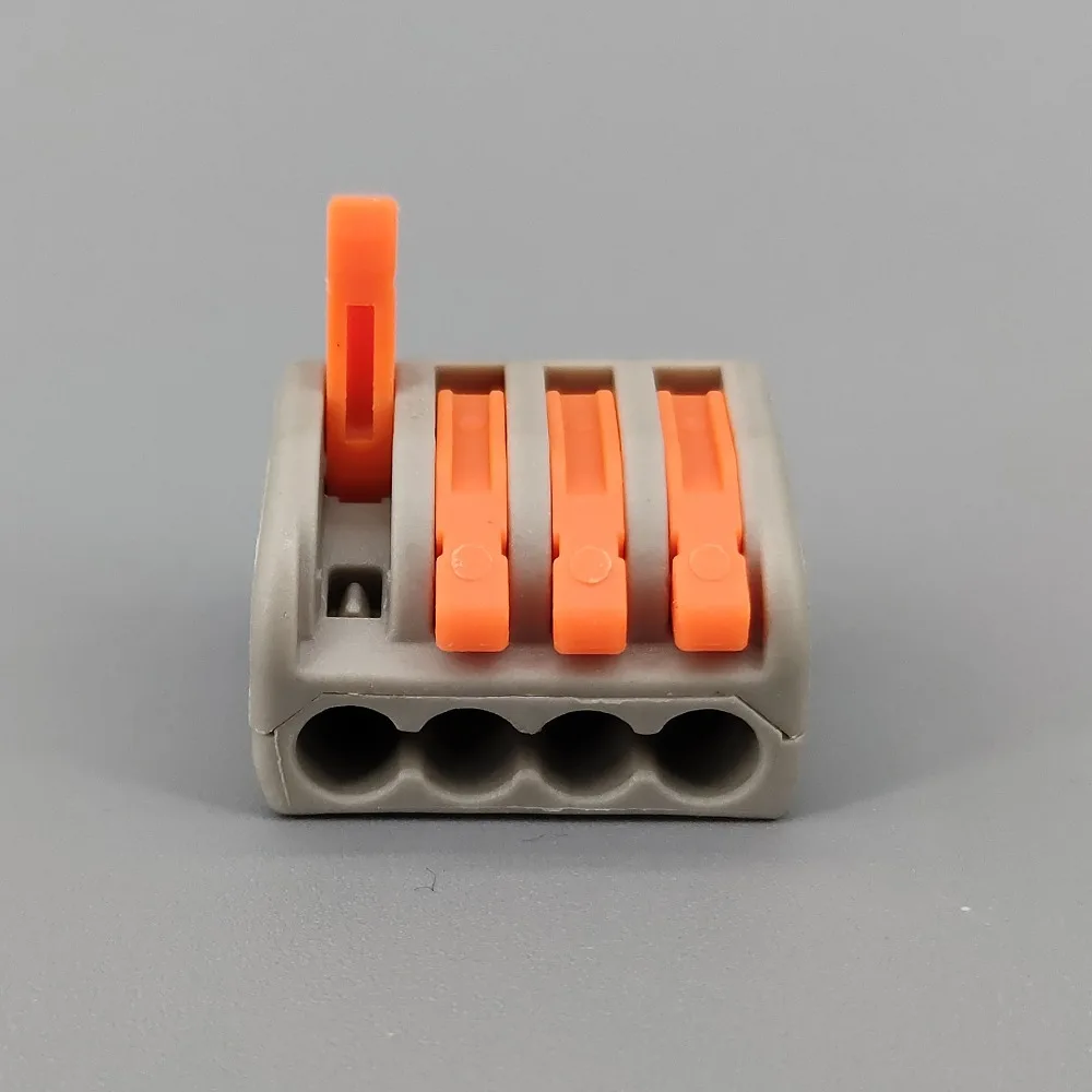 10 шт. 4 Pin PCT-214 Универсальный Компактный проводной разъем проводник клеммный блок с рычагом