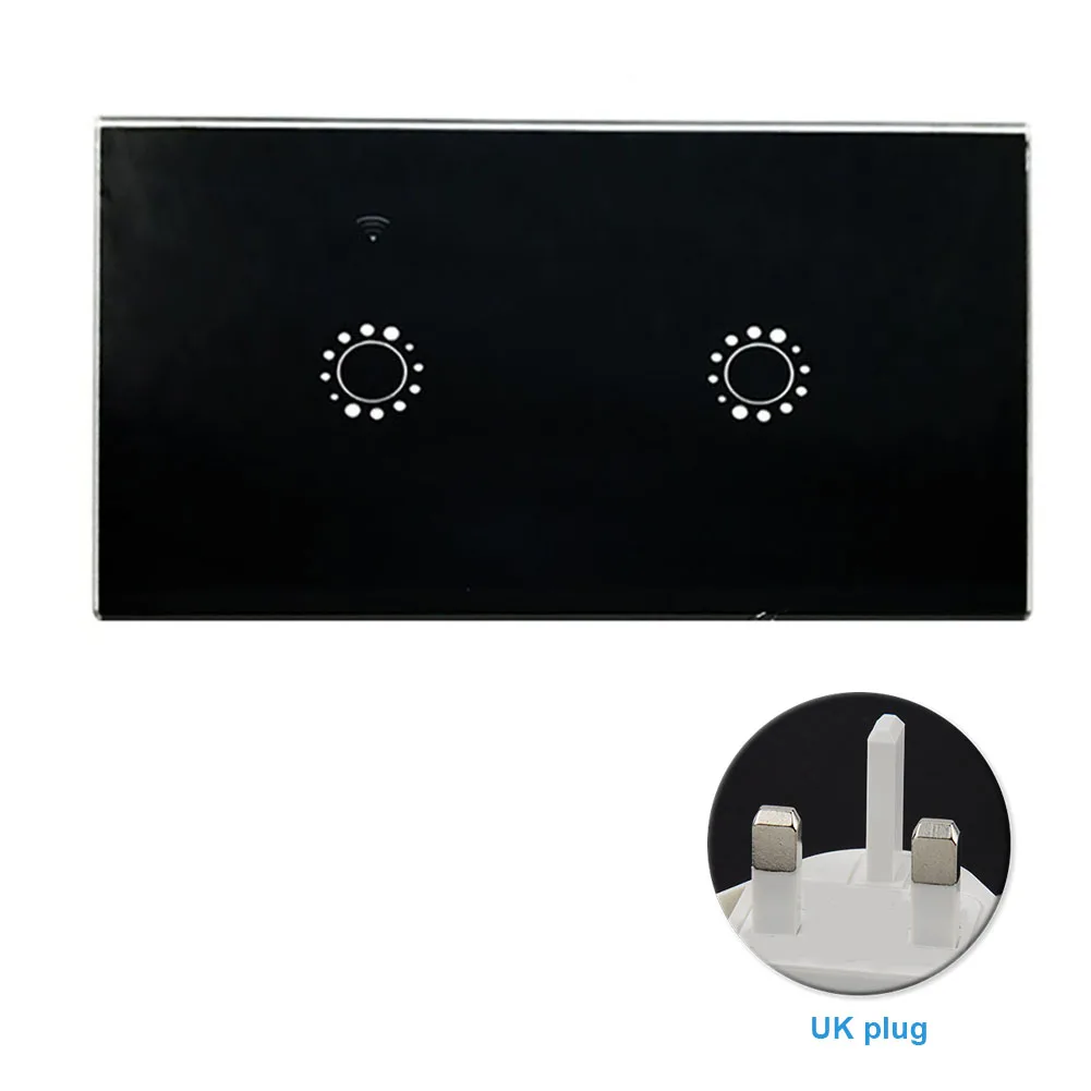 

Voice Control ABS WIFI Smart Wireless Touching Switch Panel Wall Light Universal Replacement Bedroom Accessories Home APP Remote
