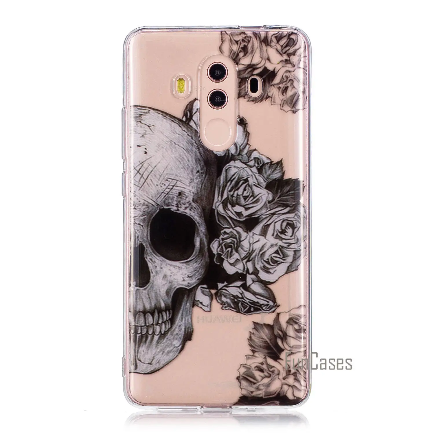 Новый милый чехол для телефона huawei Mate10 Pro мягкий из ТПУ Nova Fundas разноцветный с