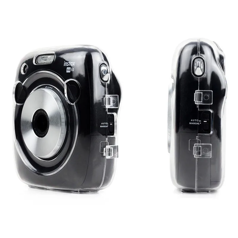 Кожаный защитный чехол для экшн камеры CAIUL Fujifilm Instax Polaroid Square SQ10 сумка на плечо