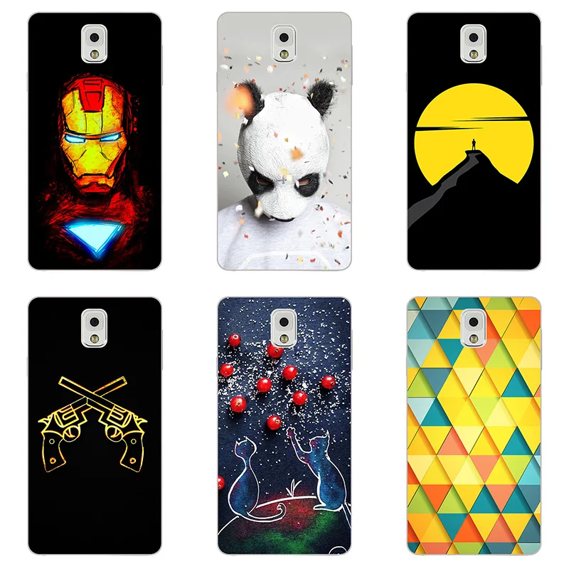Для samsung Galaxy Note 3 N9006 N9005 чехол твердый пластиковый на заднюю панель Coque s