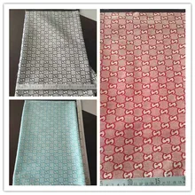 Модная футболка в французском жаккардовая ткань из окрашенной пряжи из парчи ткань для платья Пальто Лоскутная Ткань telas tecido tissu Австралийский метр тела HG21