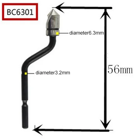 1 шт. инструмент для снятия заусенцев фаска резак потайная головка Dao BC6301/BC8301/BC1041/BC1651 режущая головка NB1000 заусенцы ручка