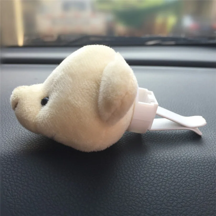 Car-styling WUPP Car Cute Funny Bear Air Outlet New Fragrant Perfume Clip Air Freshener Diffuser td1228 dropship