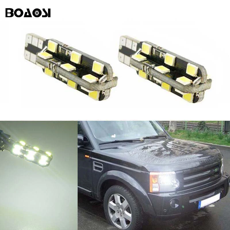 2x W5W LED Error Free Eyebrow Eyelid Light Bulb For Land Rover v8