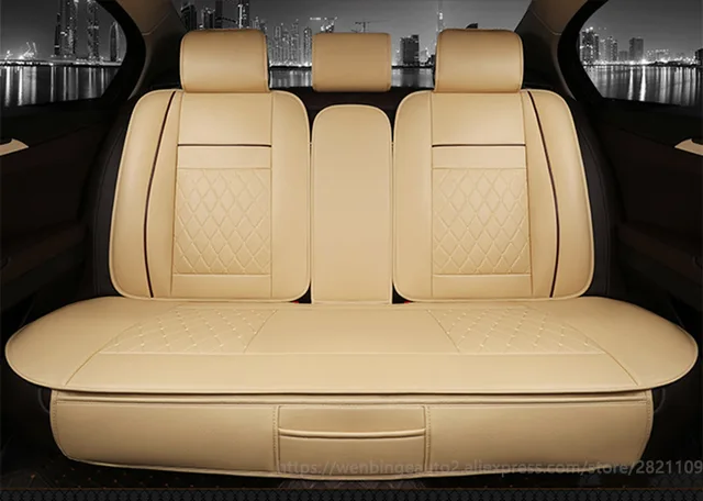 Only Car Rear Seat Covers For Toyota Corolla Camry Rav4 Auris Prius Yalis Avensis SUV Auto 