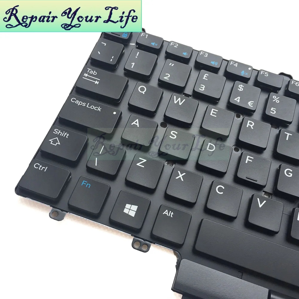 Repair You Life Laptop Keyboard For Dell Latitude E5550 E5570 E5580 Uk Layout Replacement Keyboard Original New Without Frame Keyboard For Dell Laptop Keyboardreplacement Laptop Keyboards Aliexpress