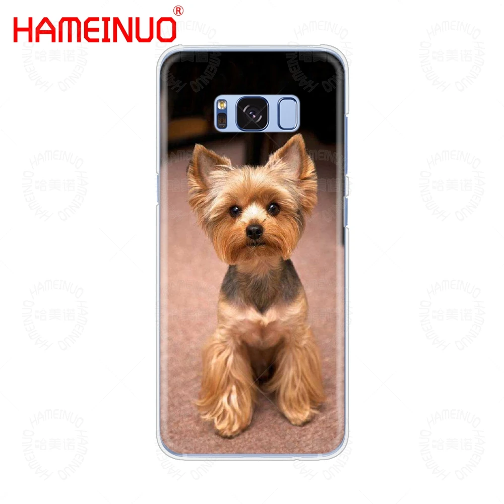 HAMEINUO йоркширский терьер собака щенок сотовый телефон чехол для samsung Galaxy S9 S7 edge PLUS S8 S6 S5 S4 S3 MINI - Цвет: 40969