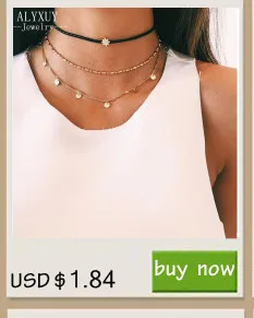 New fashion Chic Y Shaped Bar Circle Lariat Bar Circle chain Necklace gift for women girl wholesale N1568