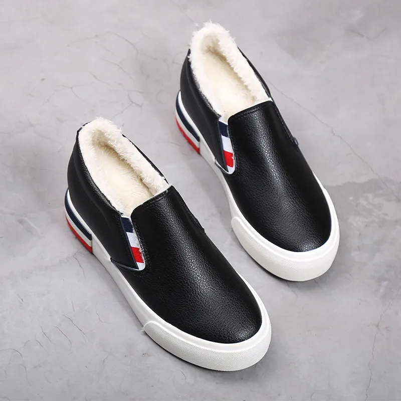 

White Vulcanized Ladies Solid Tennis Shoes Female Fashion Casual Footwear Women Flat Lace Up Autumn