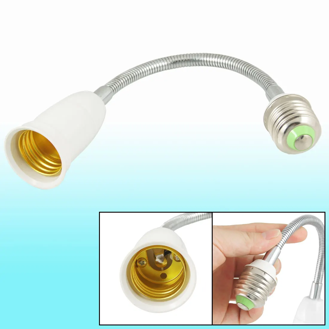 High Quality Light Lamp Bulb Socket E27 Flexible Gooseneck Extender