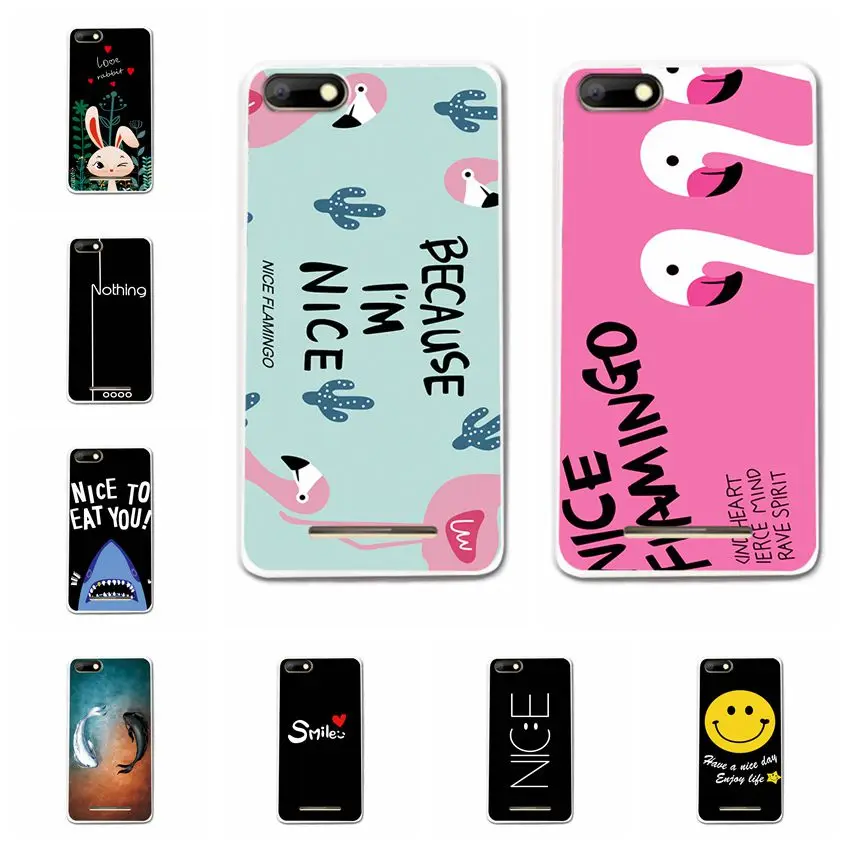 

Cover For BQ Strike BQS 5020 5.0" Relief Case BQ 5020 Cute Bunny Soft Silicon Case BQ Strike BQS5020 Coque