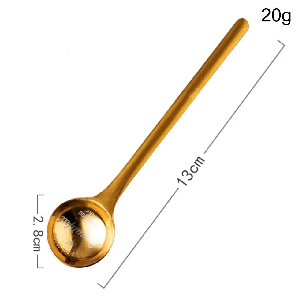 Nordic Retro 304 Stainless Steel Coffee Stirring Spoon - Цвет: C