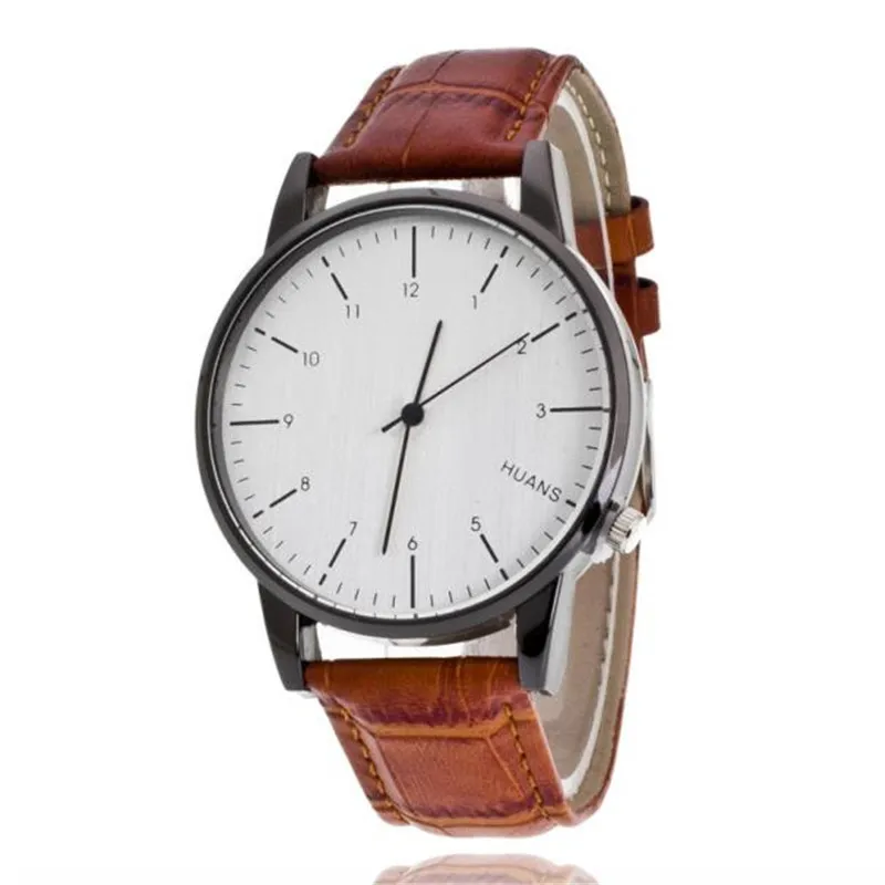 Мужские часы Лидирующий бренд Модные кварцевые часы модные повседневные деловые наручные часы Мужские часы Relogio Masculino# D - Цвет: E