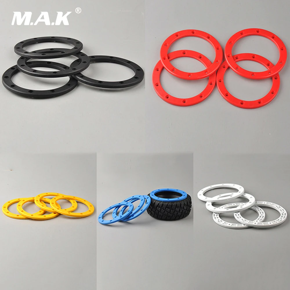 

4pcs 1/10 Clips Bead Lock Rings for 1/10 Big Foot Ruggy Short Course Car Hubs and Wheels RC Car Model Accessories