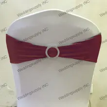 Бордовый spendex стул лента с кольцом