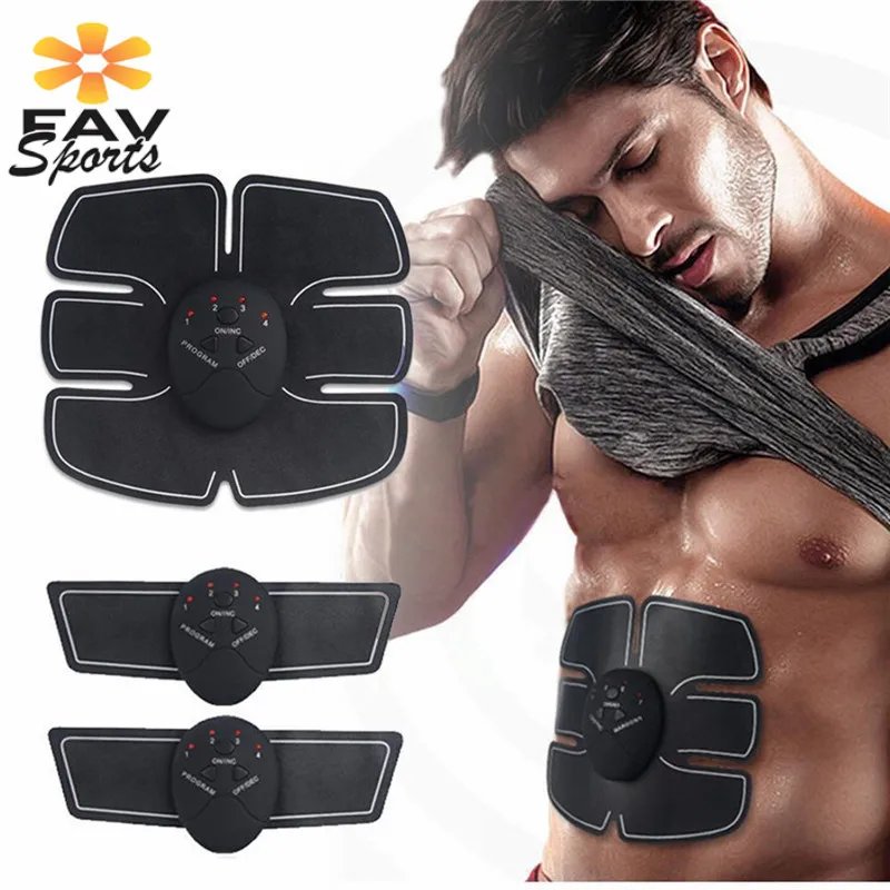 Muscle Training Body Shape Fit Set Wireless ABS Stimulator Abdominal Muscle Trainer Fitness Abdominal Toner Leg Arm Exercise