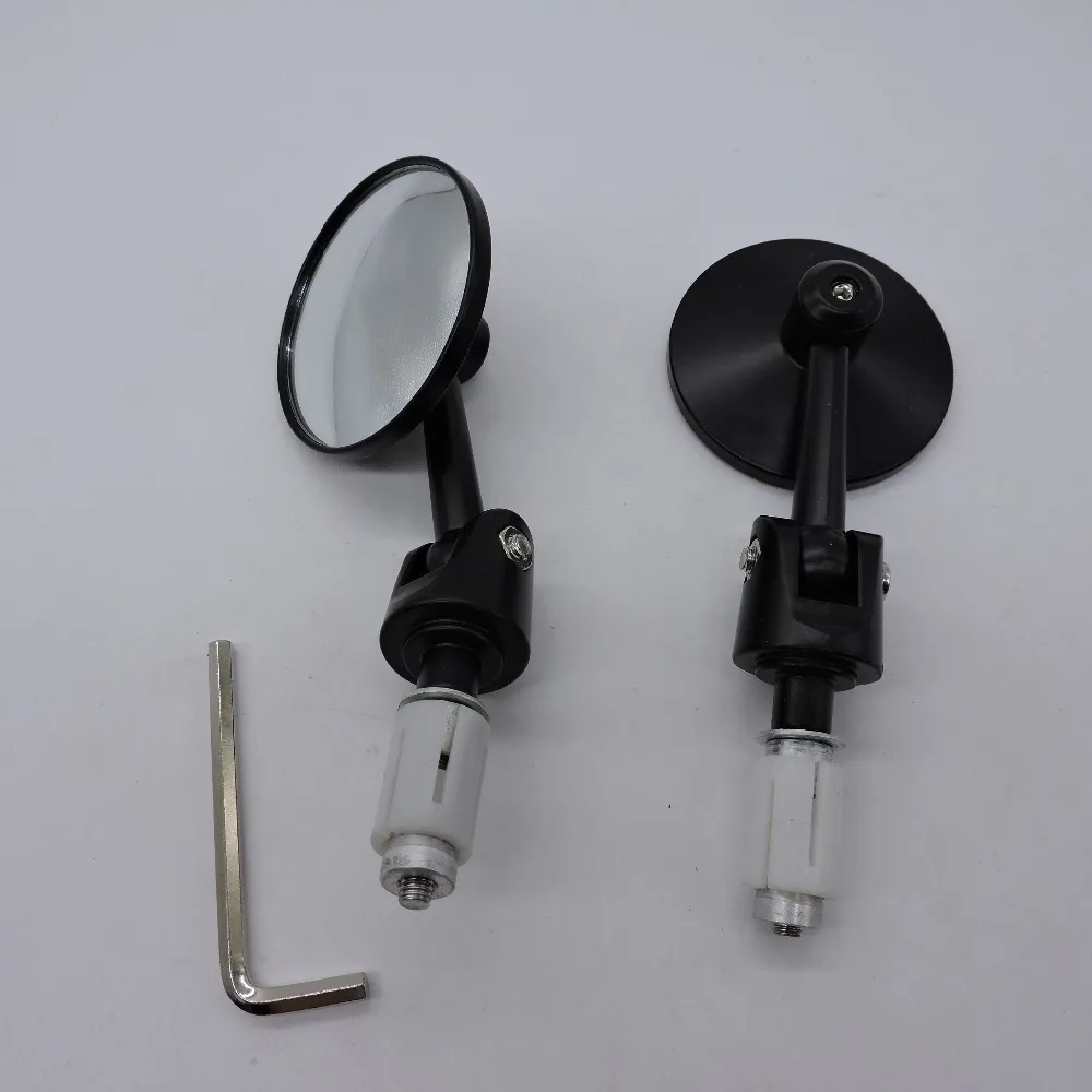 

Universal Motorcycle 7/8" Round Bar End Rear Mirrors Scooters Side View Mirrors For Yamaha MT07 MT-09 MT09 Tracer XSR700 900