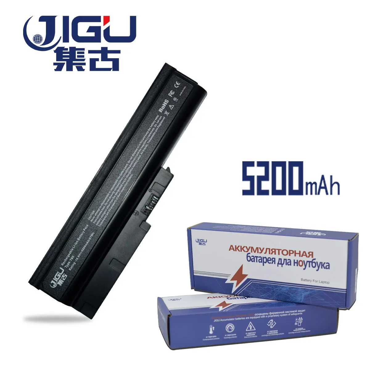 

JIGU 6CELLS 40Y6799 ASM 92P1142 92P1140 FRU 42T5233 92P1137 Laptop Battery For Lenovo/ IBM for ThinkPad R60 0656 T60