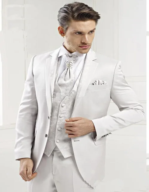 Fashion Slim Fit White Mens Suits One On Shawl Lapel Wedding Fashion Slim Fit White Mens Suits One On Shawl Lapel Wedding Tuxedos For Men