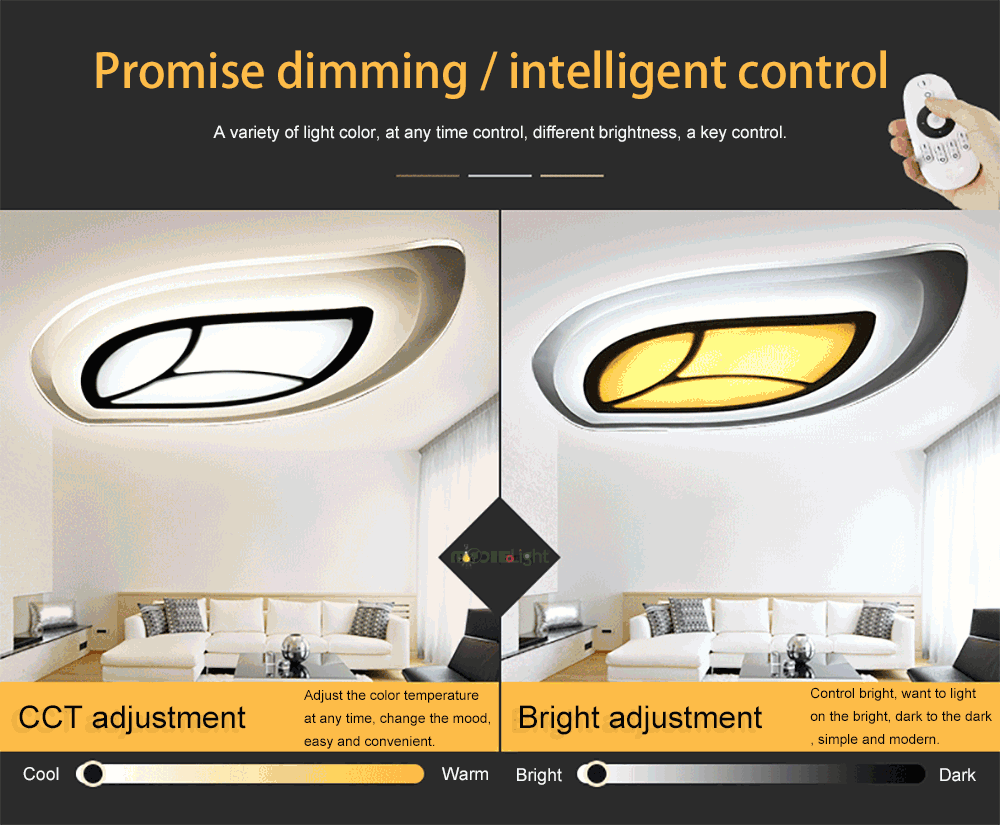 Ceiling Lights Mooielight Modern Led Remote Control For Living Room