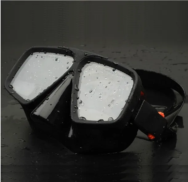 

yonsub Top snorkeling Sambo silicone frame goggles + dry breathing tube + silicone short fins equipment package