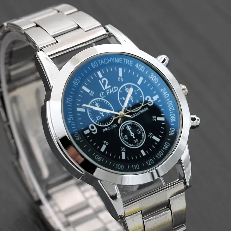 NSSD Men‘s Watch Luxury Stainless Steel Sport Quartz Hour Wrist Analog Watch Wristwatch Rolexable Men Wristwatch For Bussiness