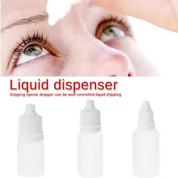 

50 PCS Reusable Dropper Bottles 5ml/10ml/30ML Empty Squeezable plastic bottles Liquid Dropper Reusable Dropper Bottles