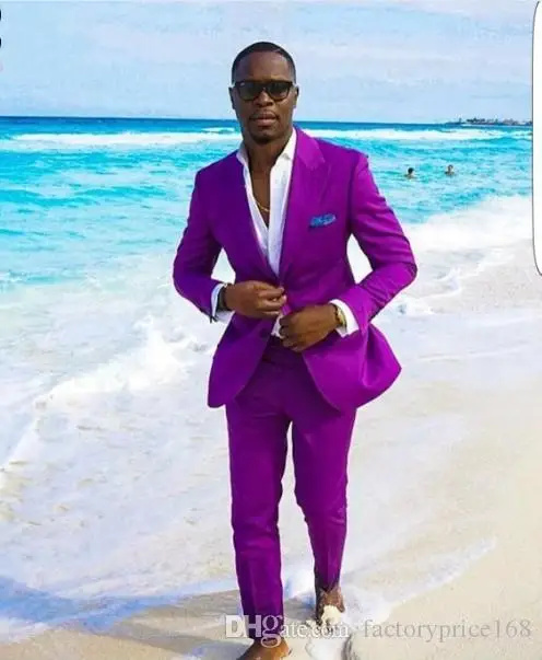 cool-purple-groomsmen-peak-lapel-two-buttons