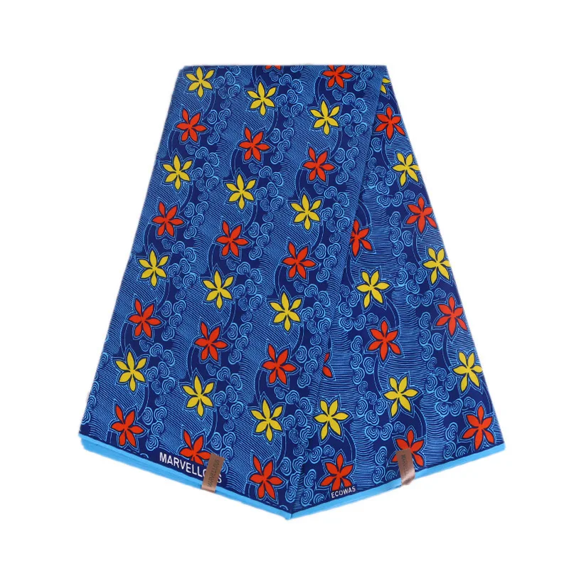 Ankara Fabrics Dutch New For Ankara Dress Cotton Print Material Embroidery Fabric New African Wax Print Fabric