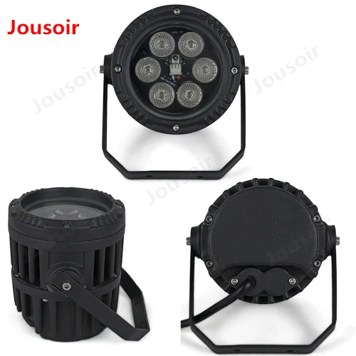 

LED stage light 6 par light 3W Remote Waterproof Light Outdoor Remote Control Smooth RGB Color Mixing Stage Lighting CD50 T04