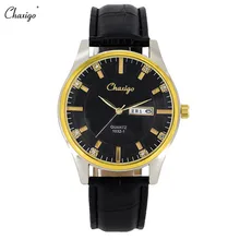 Chaxigo Watches Men Luxury Top Brand New Fashion Men’s Big Dial Designer Quartz Watch Male Wristwatch relogio masculino relojes