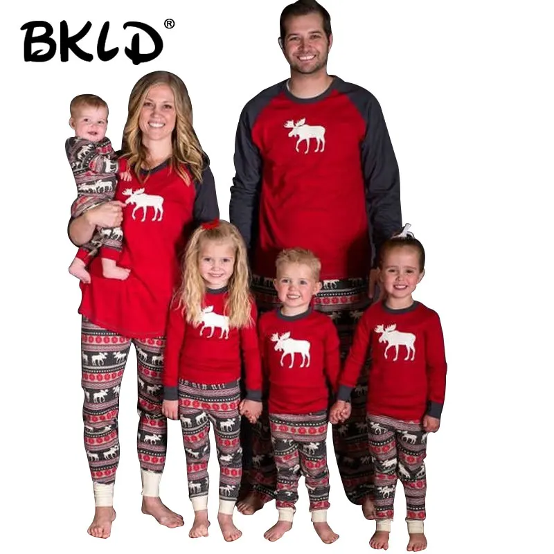 bkld family christmas pajamas family matching clothes full sleeve women sets printing family pajamas set christmas clothes - Matching Christmas Pajamas For Family bkld family christmas pajamas family matching clothes full sleeve women sets printing family pajamas set christmas clothes - Matching Christmas Pajamas For Family
