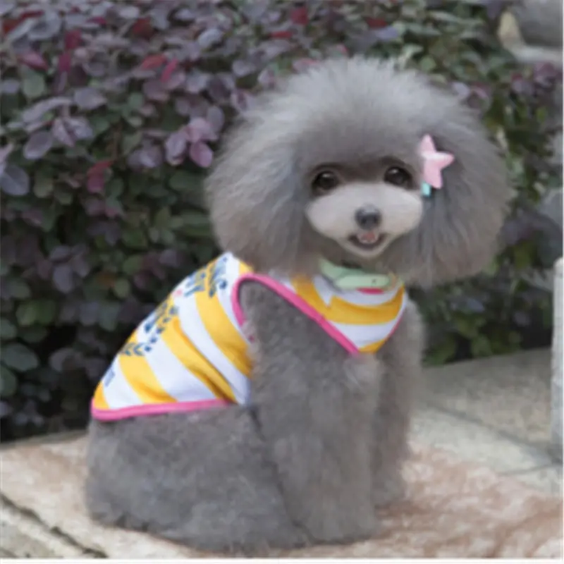 

Dog Vest Summer Clothes For Dogs Shirts Cotton Small Medium Dogchihuahua t shirt Clothes Summer Pet Shirts For Dogs Costume