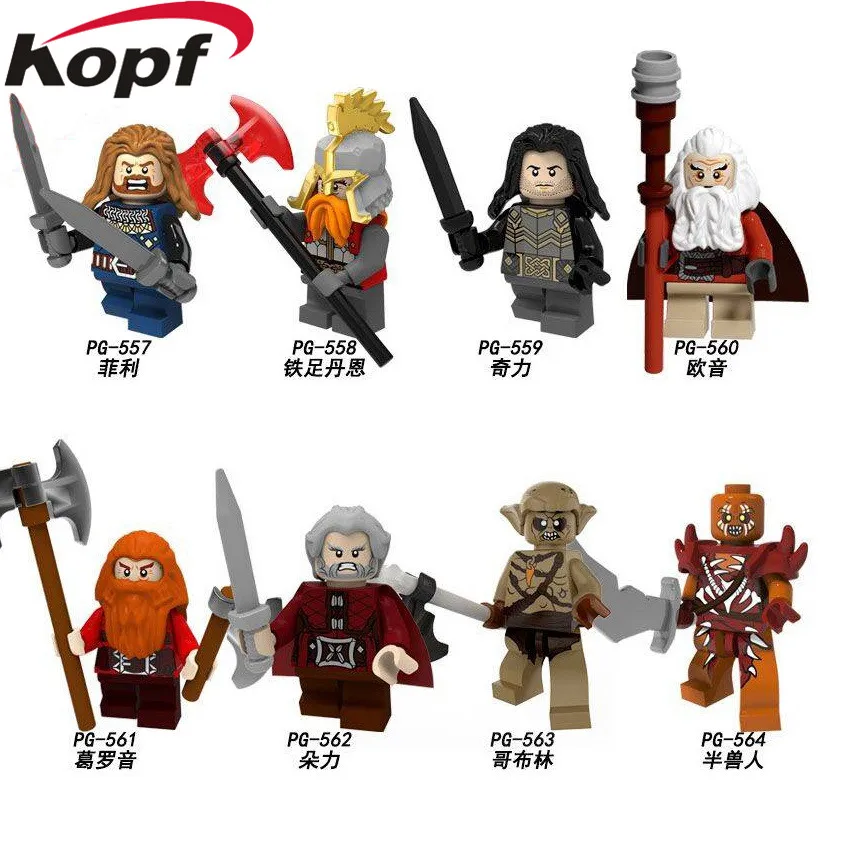 

PG8183 Single Sale Bricks Lord Of The Rings Action Ouyin Figures Groy Goblin Model Building Blocks For Gift Toys Children