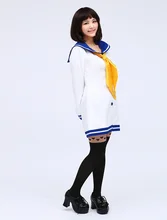 Envío Libre Kantai Colección Kancolle Seifuku Cosplay Traje de Cosplay Uniforme Escuela de Verano