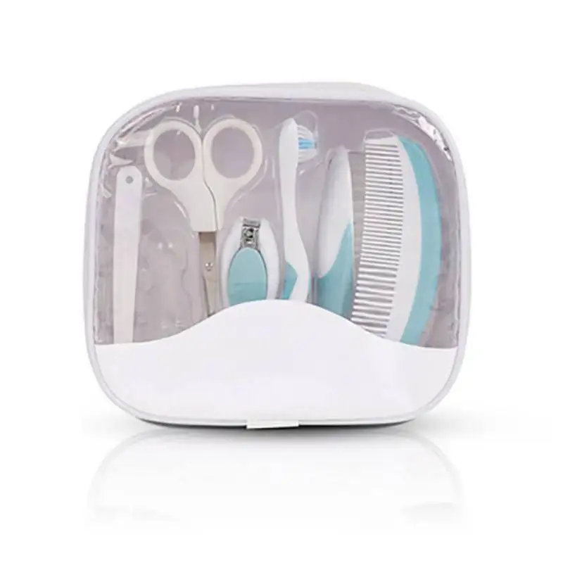 

7PCS/Baby Grooming Care Comb Brush Care Baby Newborn Manicure Set Nail Clipper Safety Tool