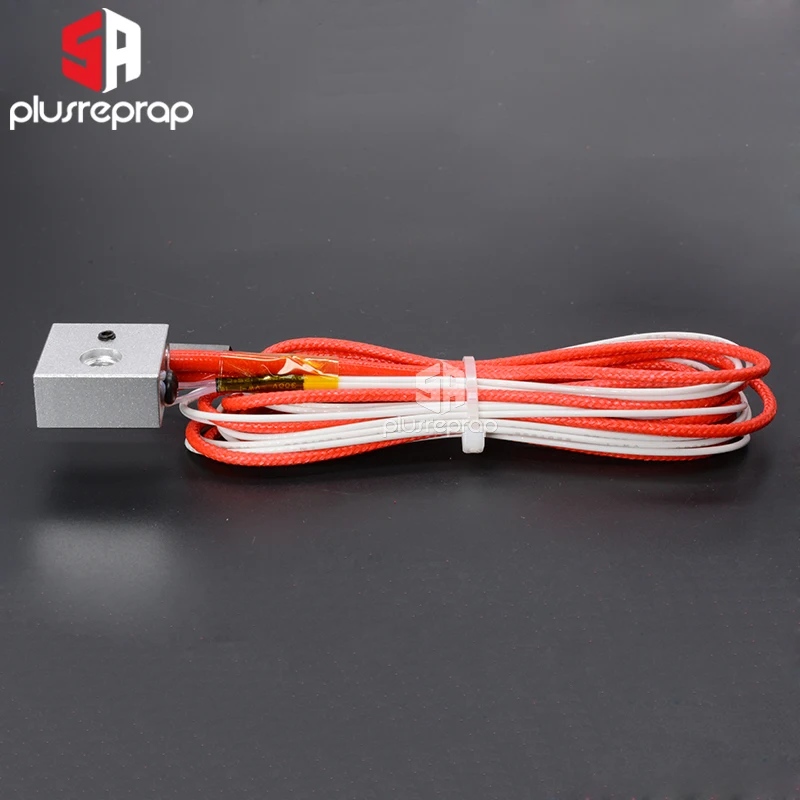 MK8 البثق V5 J-رئيس Hotend التدفئة الألومنيوم كتلة 20x20x10 مللي متر مع الثرمستور سخان من السيراميك 12 V 24 V 40 W ل 3D طابعة جزء MK8 البثق V5 J-رئيس Hotend التدفئة الألومنيوم كتلة 20x20x10 مللي متر مع الثرمستور سخان من السيراميك 12 V 24 V 40 W ل 3D طابعة جزء