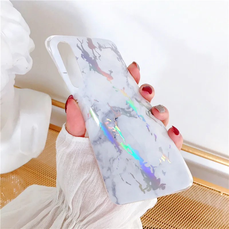 Mármol venas funda del teléfono para HUAWEI P20 Lite caso TPU para HUAWEI Honor 10 P20 Pro Plus de lujo suave cubierta Coque Fundas